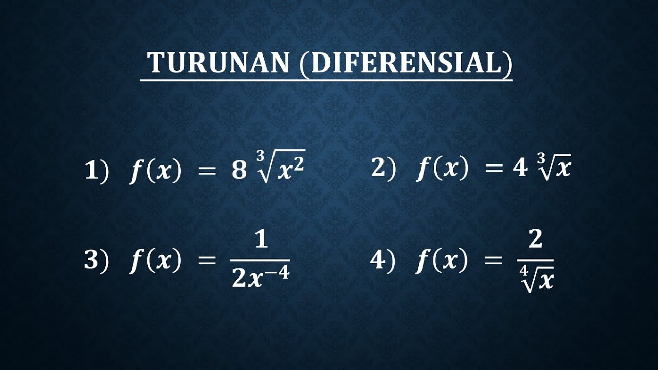 Turunan bentuk akar