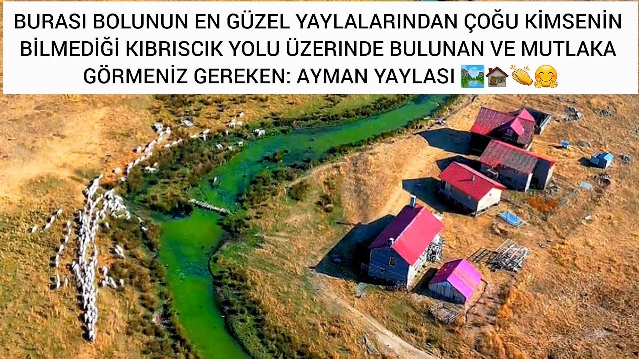 Boluda en güzel yaylalardan mutlaka görmeniz  gereken: ayman yaylası🏞🏚👏🤗