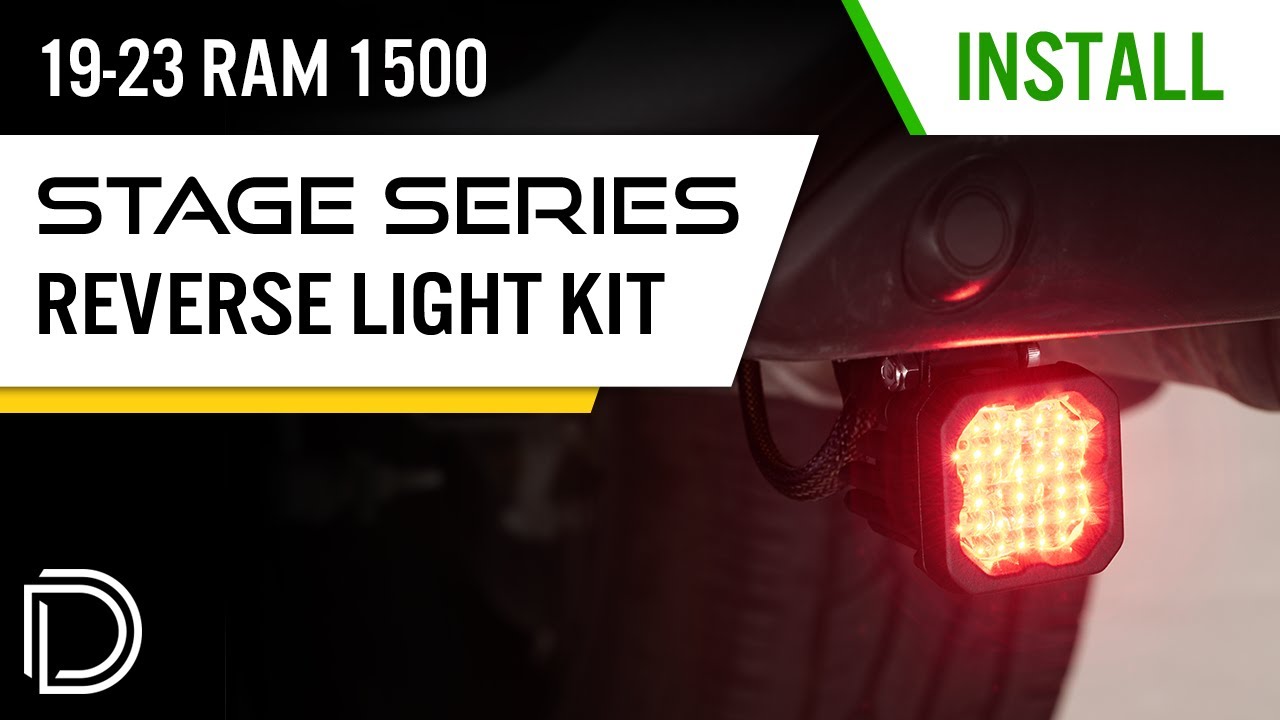 BRIGHT Backup Lights! Reverse Light Kit for 2019-2024 Ram 1500 | Diode Dynamics