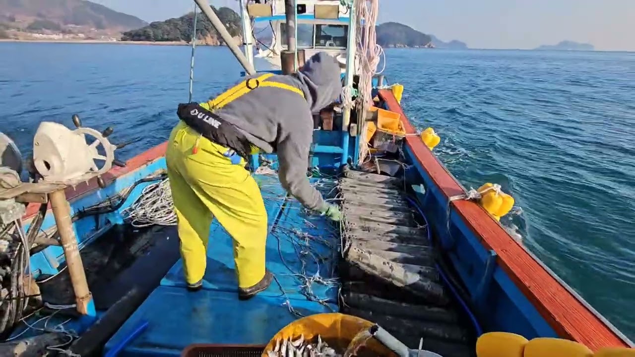 장어통발 투망!