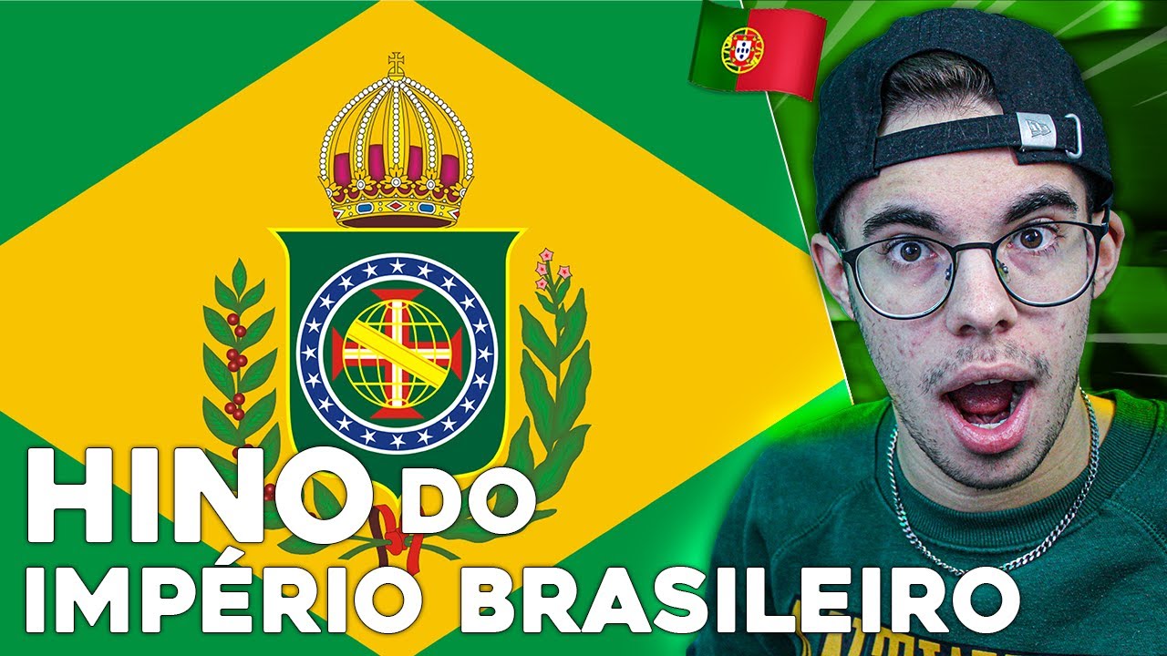 PORTUGUÊS REAGE AO HINO DO IMPÉRIO BRASILEIRO!!!