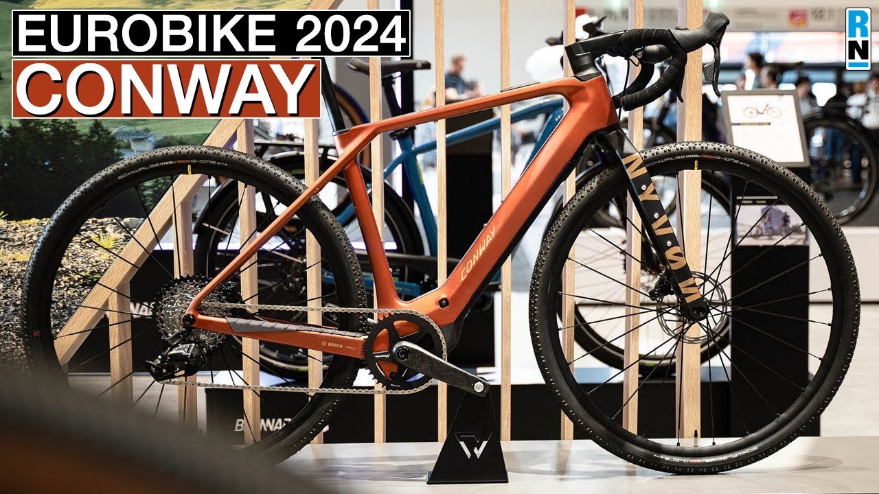 Eurobike 2024: Das neue Conway Nyvon E Gravel Bike