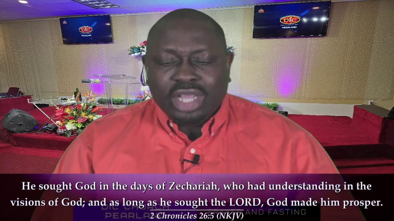 PRAYER AND FASTING DAY 24 | SHOLA OLUBUSIWA | DIC CHURCH PEARLAND