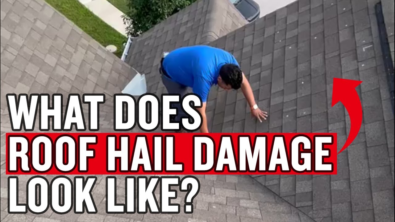 What Does Roof Hail Damage Look Like? (Real Examples & What to Do Next!)