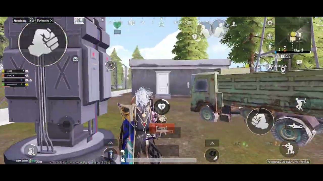 Chicken dinner with patience and tactics #bgmi #oneplus15 