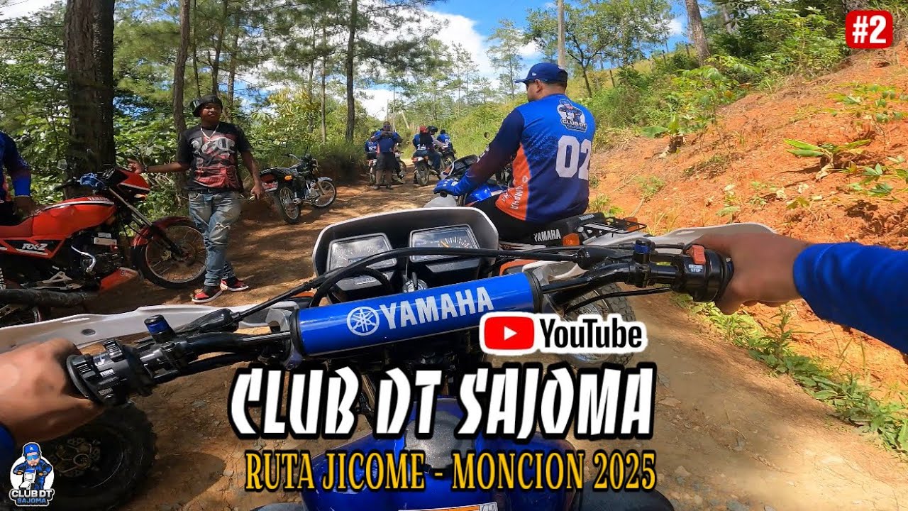 RUTA JICOME - MONCION 2025 | YAMAHA DT 125 | 