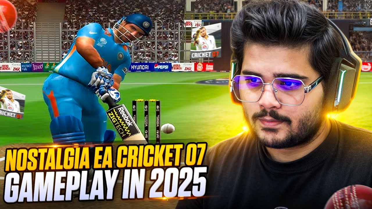 *Nostalgia* EA Cricket 07 Gameplay in 2025 - Still the best game?