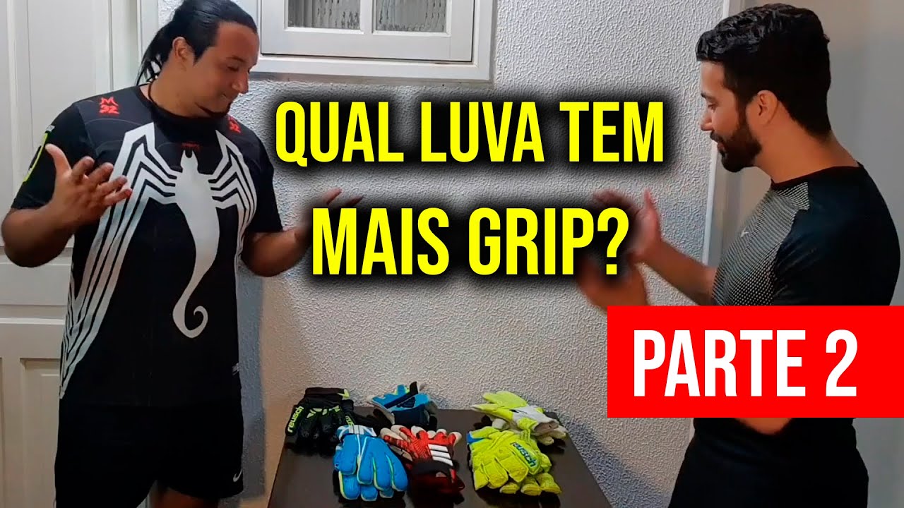 Qual luva tem MAIS GRIP? Parte 2
