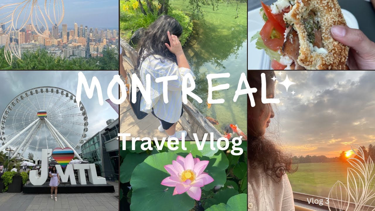 48 hours in Montreal | summer travel silent vlog