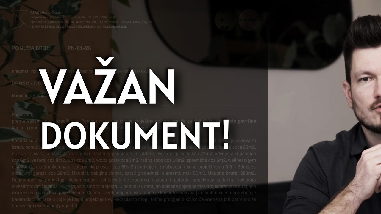 Što sadrži ponuda za arhitektonski projekt – cijene i faze