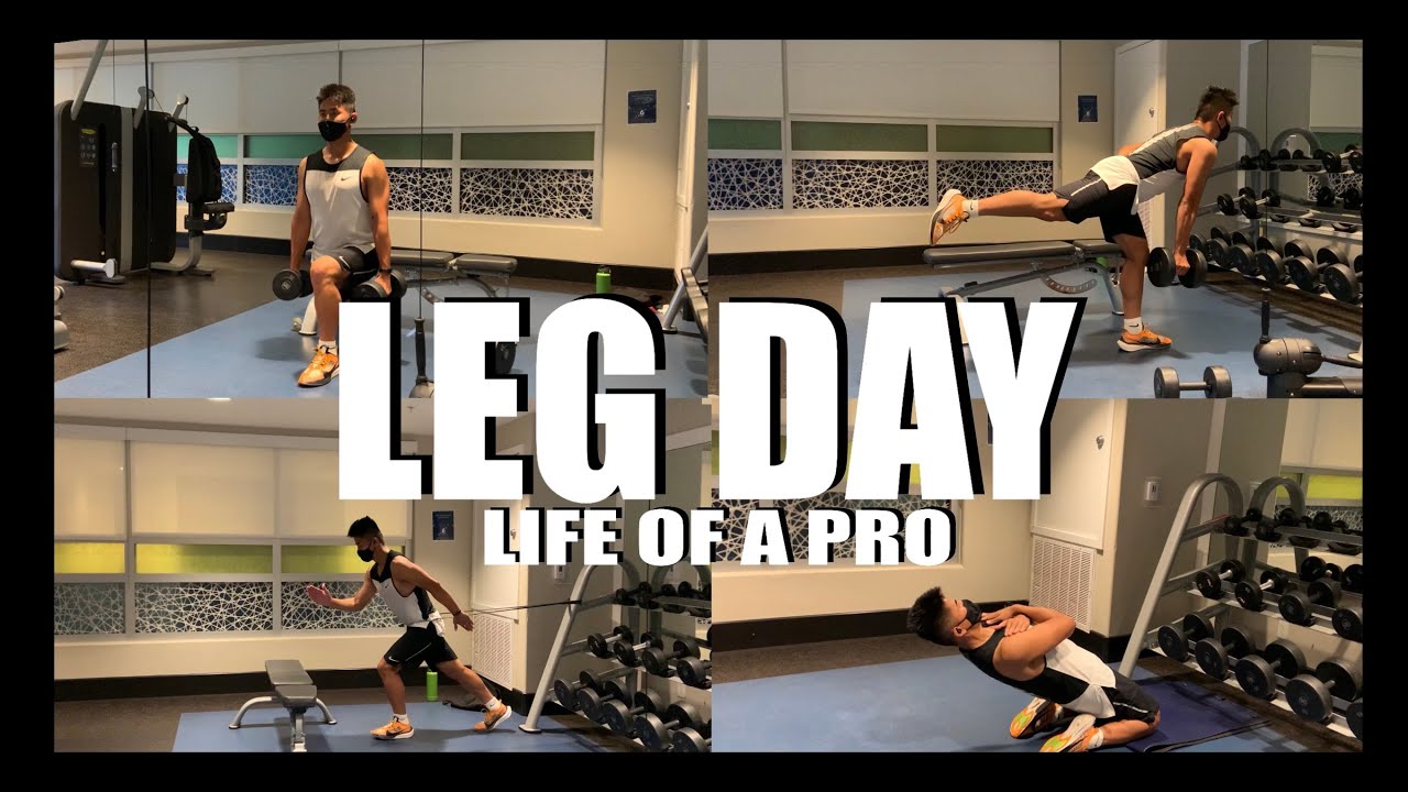 Professional Soccer Player’s Lower Body Training [TRAINING][GYM]