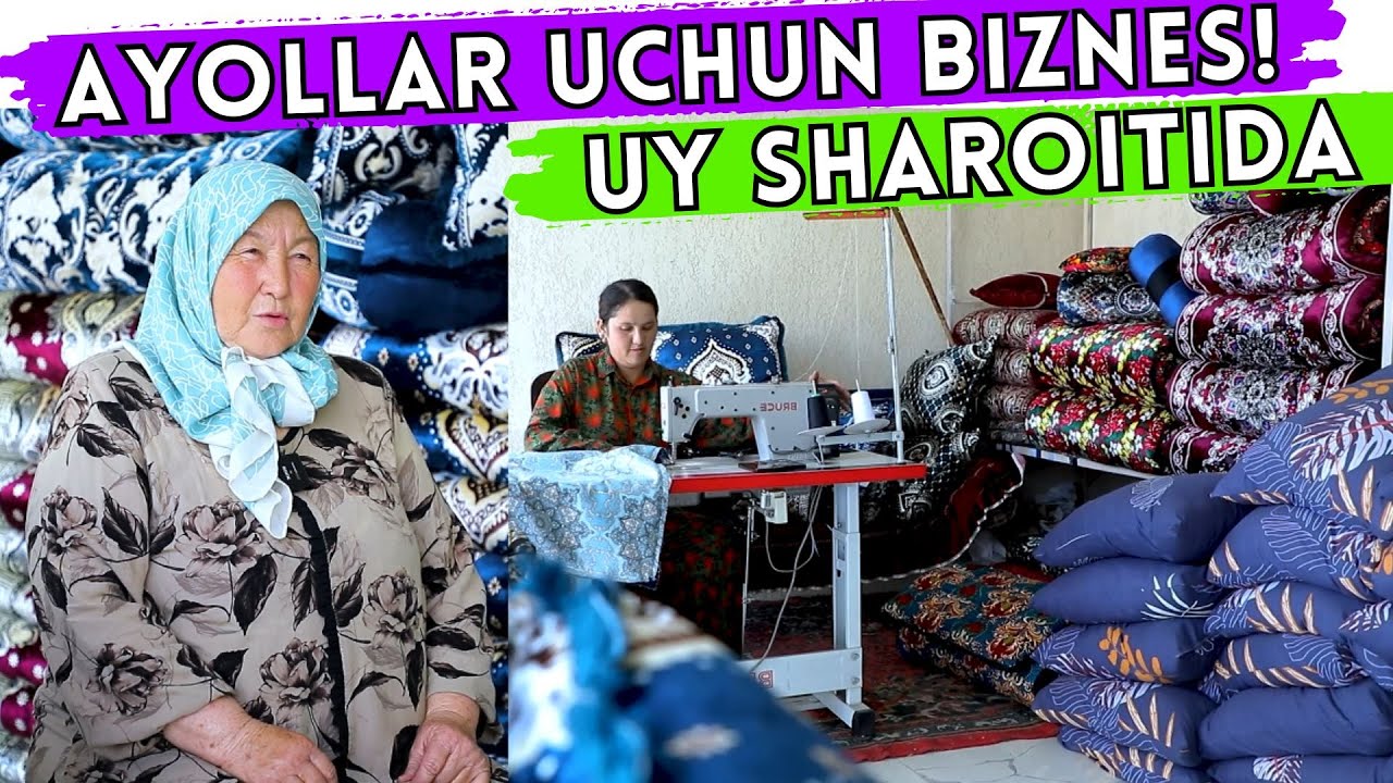 KO'RPA-TO'SHAK BIZNESI ORQALI QANCHA DAROMAD QILISH MUMKIN?