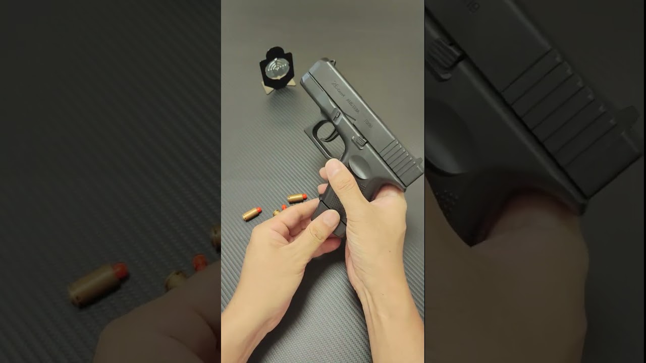 Glock G26 Auto Shell Ejection Blowback Toy Gun -Link In Comment