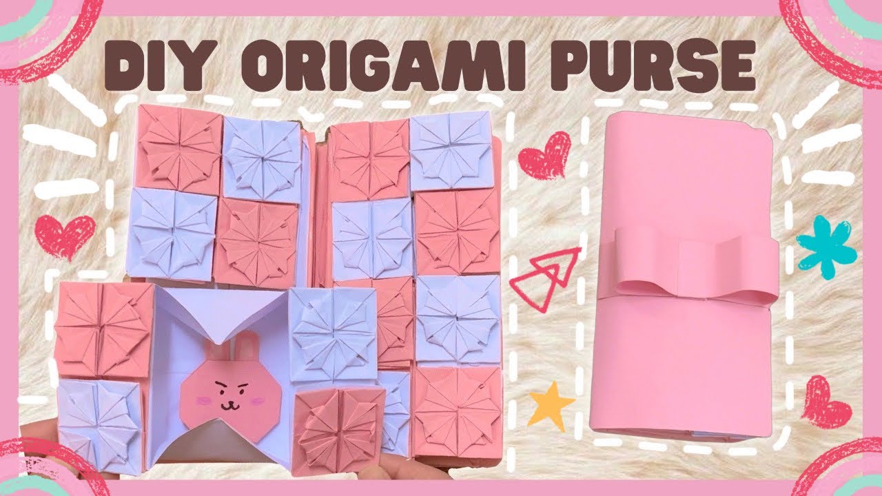 FULL TUTORIAL: HOW TO MAKE DIY ORIGAMI PURSE | ORIGAMI WALLET | EASY ORIGAMI | EASY PAPER ART CRAFT