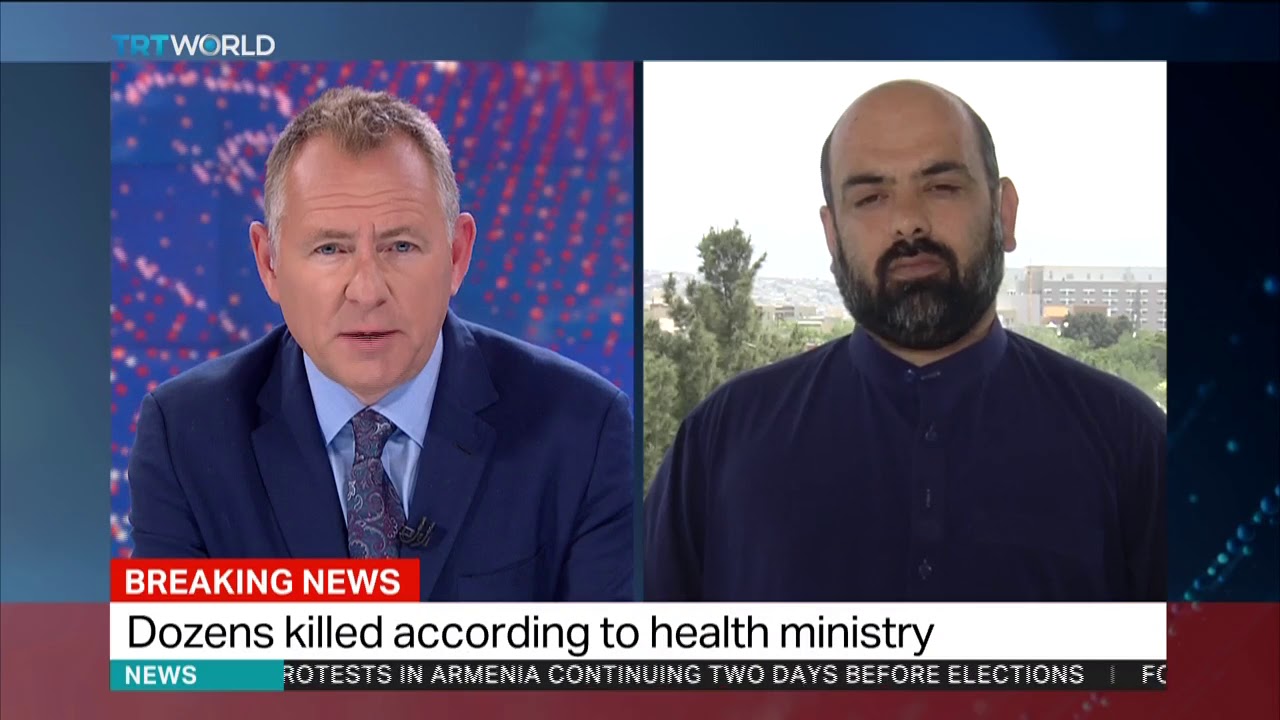 Journalists caught in twin Kabul blasts