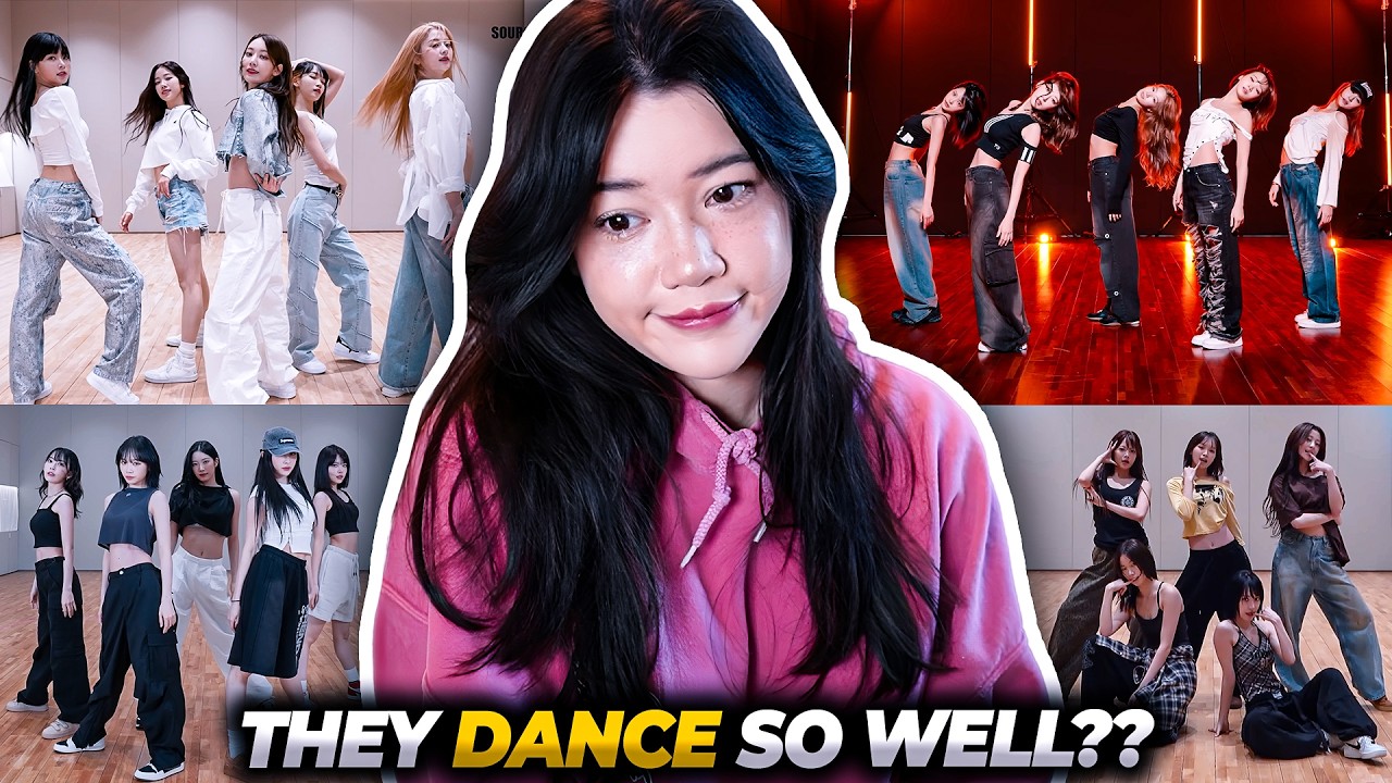 LE SSERAFIM Dance Practice Reaction🔥HOT, Spaghetti, Eve Psyche & Bluebeard&rsquo;s Wife + Impurities