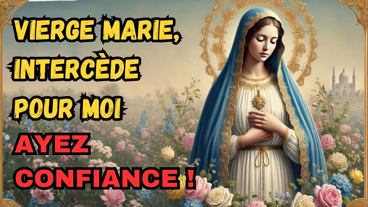 Notre-Dame va apporter ton miracle - Vierge Marie, interc&egrave;de pour moi 💖