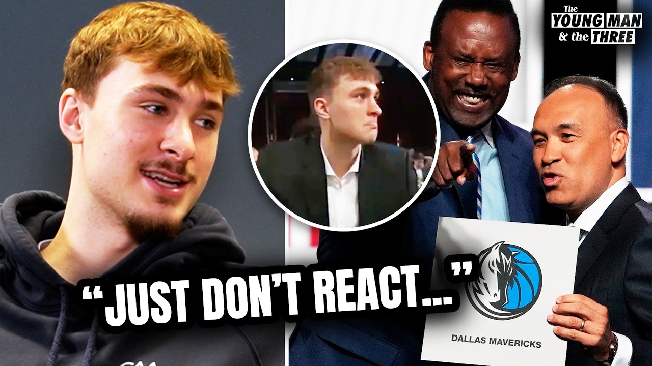 Cooper Flagg on His Reaction When the Mavs Won the Draft Lottery