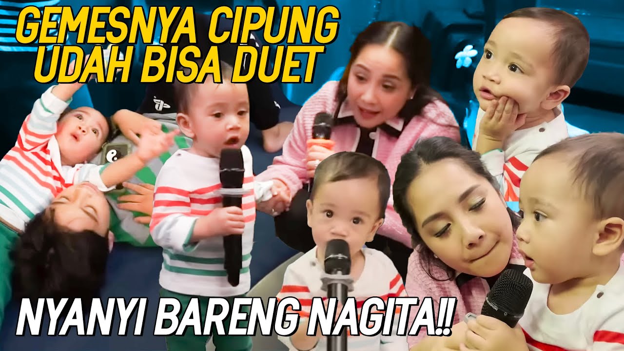 TERPESONA!!CIPUNG AJAK NAGITA DUET NYANYI DI CAFE !! SEMUA PENGUNJUNG DIBIKIN GEMES..