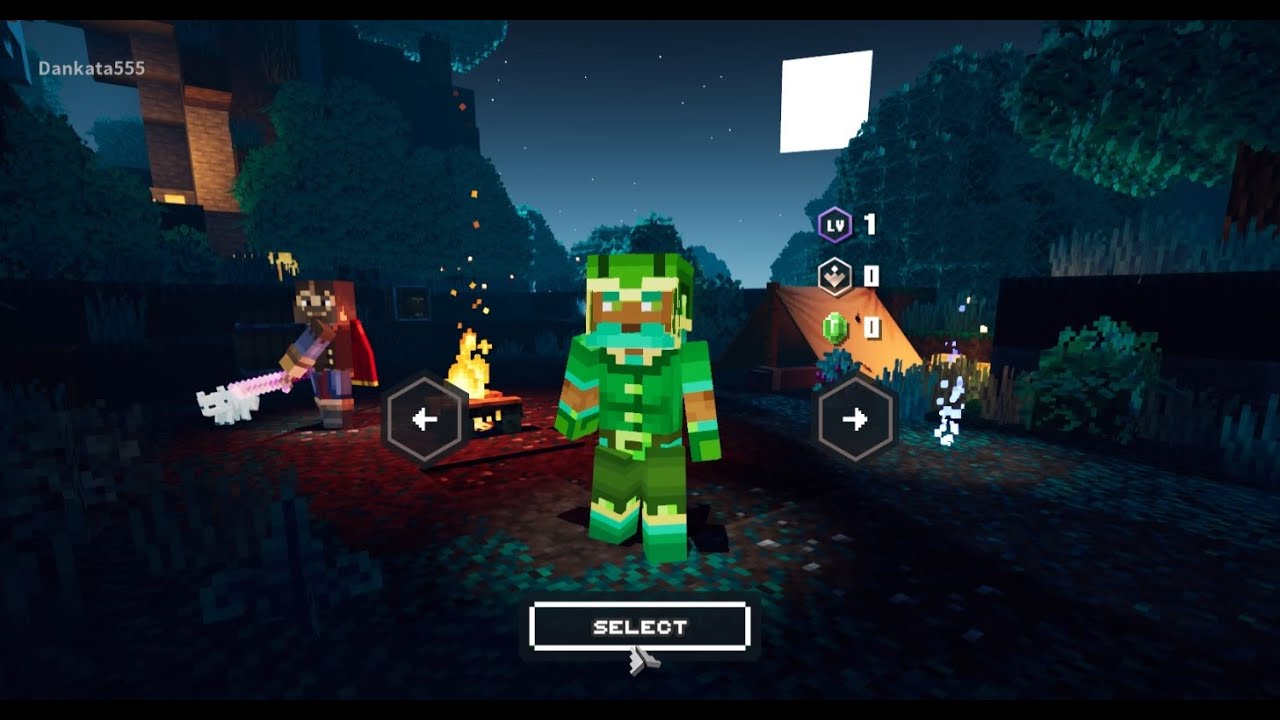 Squid Coast, Creeper Woods, Soggy Swamp - Minecraft Dungeons Gameplay and Walkthrough