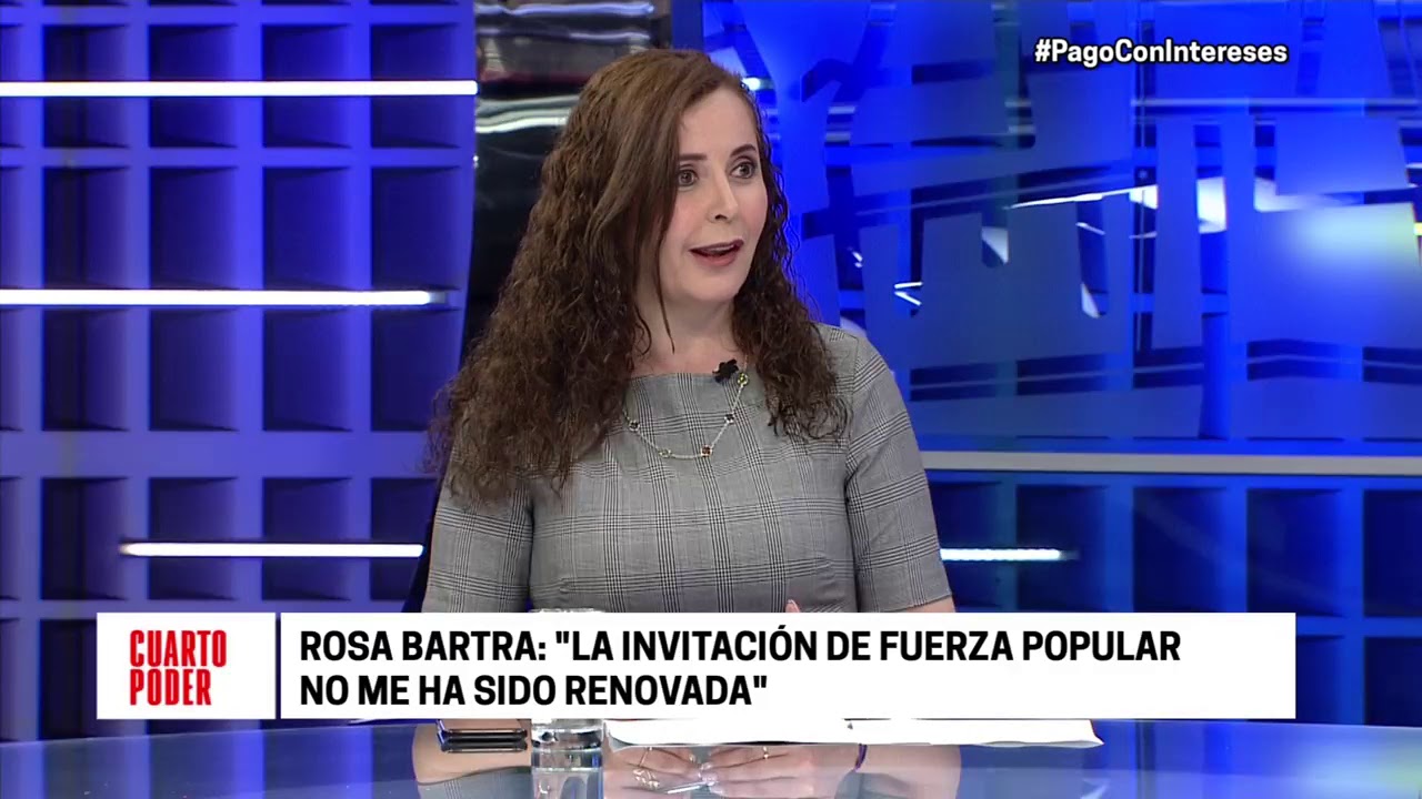 Cuarto Poder: Rosa Bartra habla sobre su candidatura