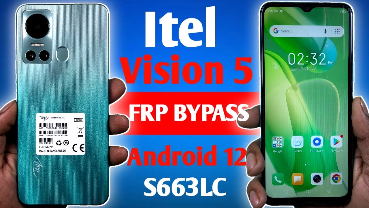 [ 2025 New Security Patch ] Itel Vision 5 FRP Bypass Androids 12 - No PC Needed - 100% Done