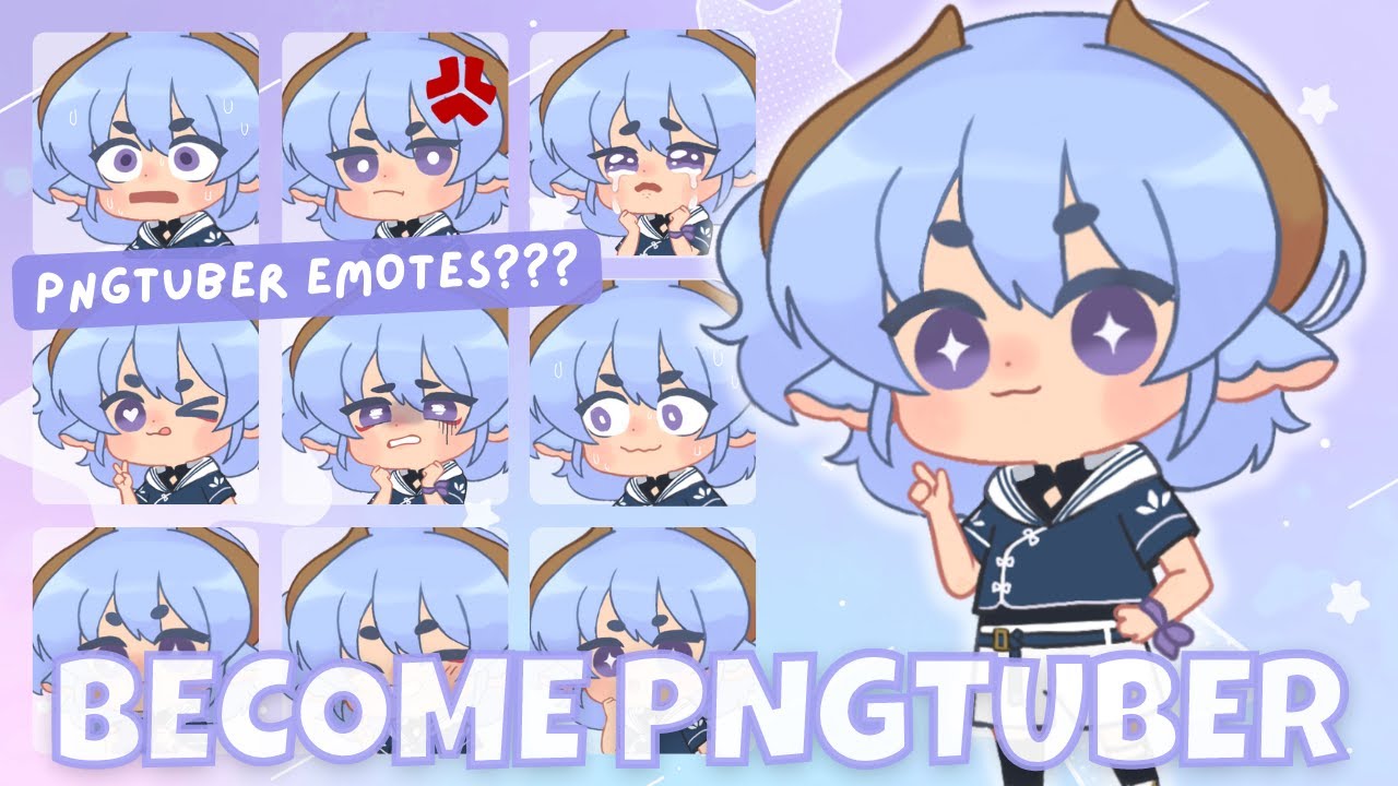 【Учебник для Vtuber】✦Пора стать PNG-тьюбером!✦