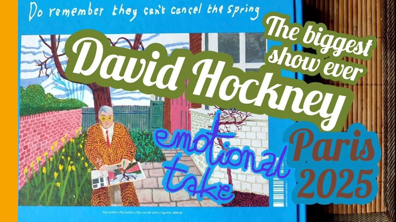 400 Works of David Hockney – The Biggest Show Ever in Paris 🇫🇷 (Until Aug 31, 2025)