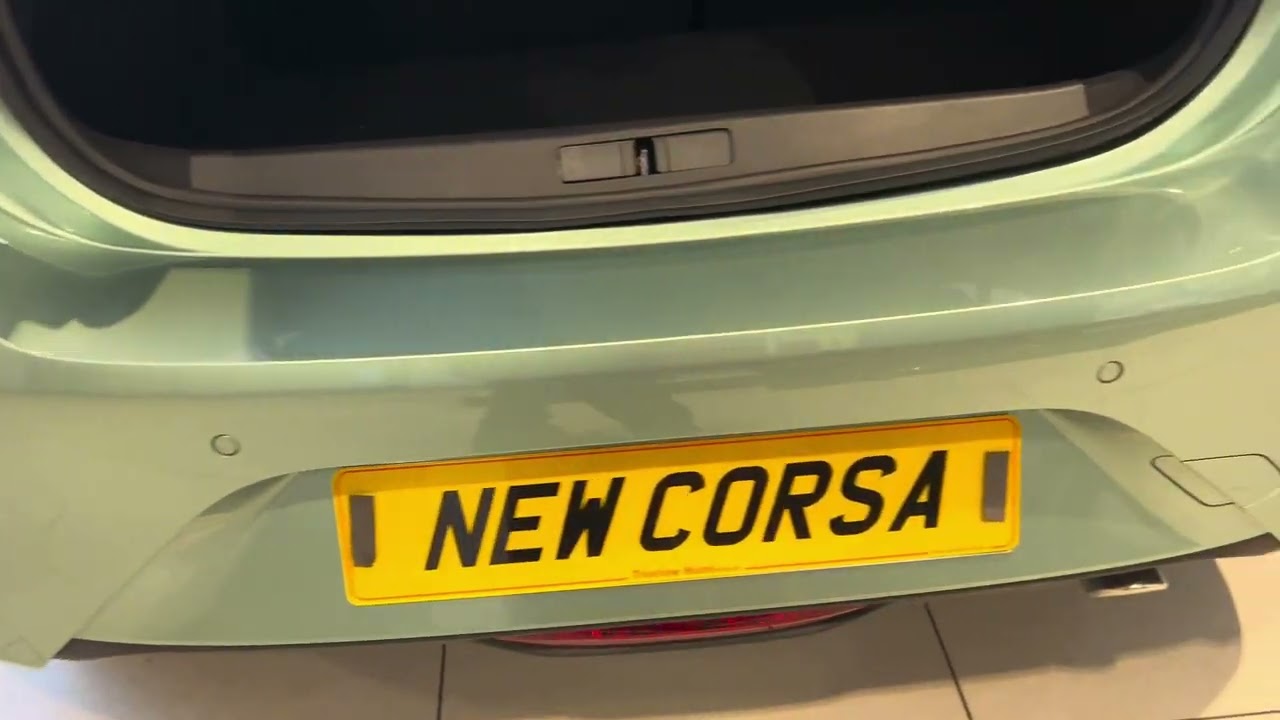 Vauxhall Corsa Yes with Winter Pack in Eucalyptus Green
