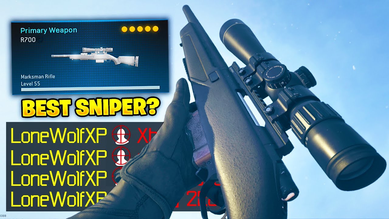 The R700 is the NEW BEST SNIPER in Modern Warfare! (MW SP-R 208 DLC Weapon)