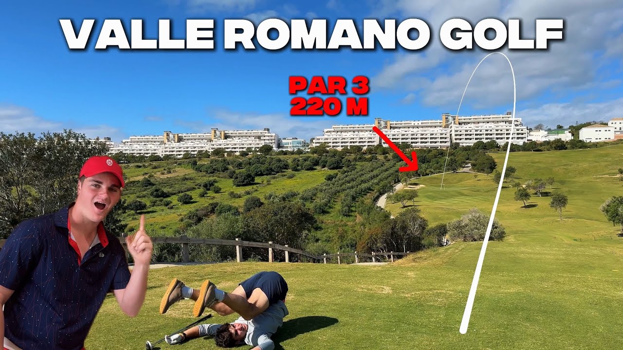 HOYO EN UNO EN VALLE ROMANO GOLF?! / SEGUNDA VUELTA MATCH DE GOLF 1V1
