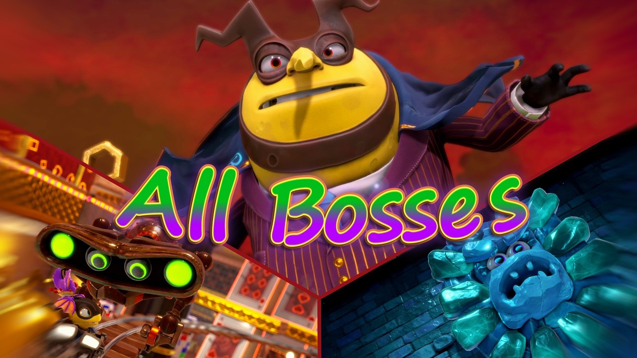 All Bosses | Yooka-Replaylee