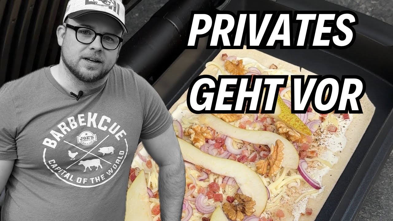 WARUM ICH SO LANGE WEG WAR? - Flammkuchen im OptiGrill