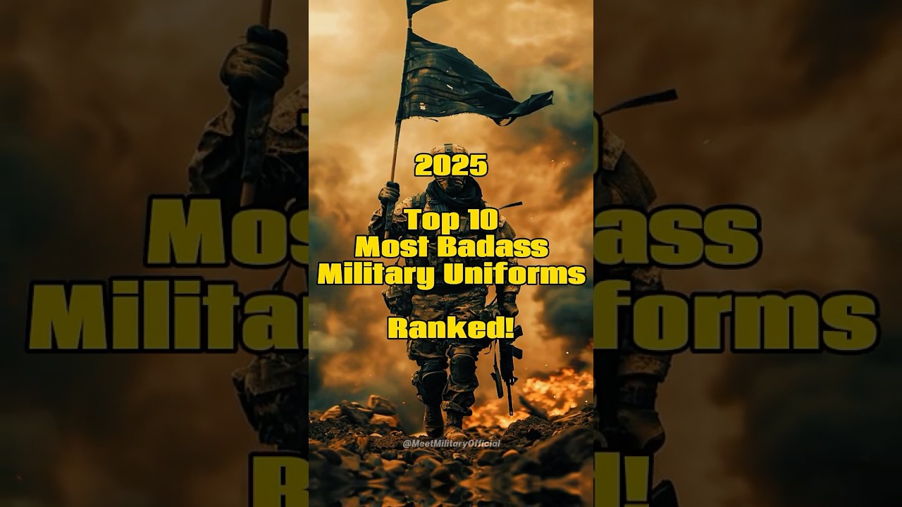 [2025] Top 10 Most Badass Military Uniforms &ndash; Ranked!  #militaryuniform #military #army