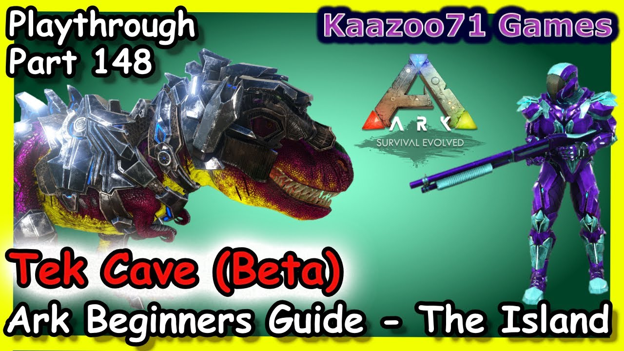 Tek Cave Beta Solo Ark💥 - Beginners Guide the Island Episode 148