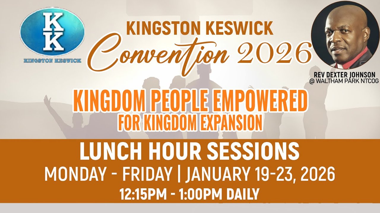 Day three of Waltham Park NTCOG's Lunch Hour Session for Kingston Keswick convention 2026