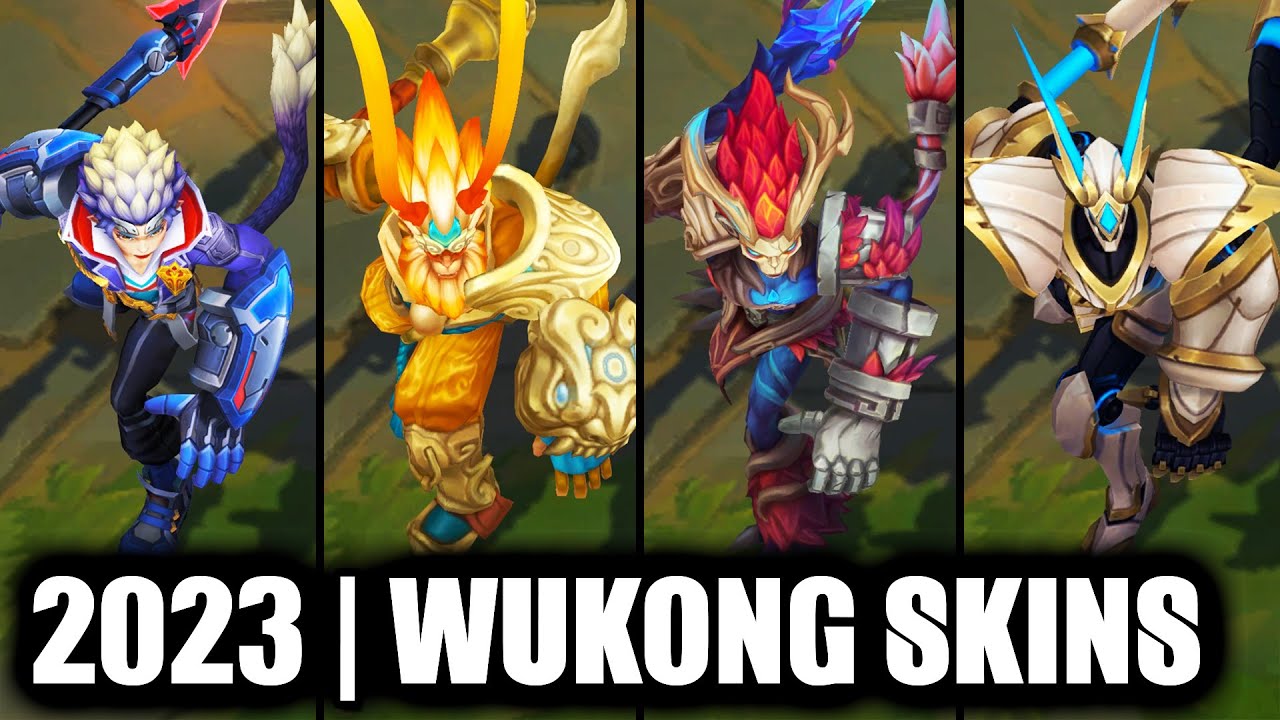 ALL WUKONG SKINS SPOTLIGHT 2023 | League of Legends