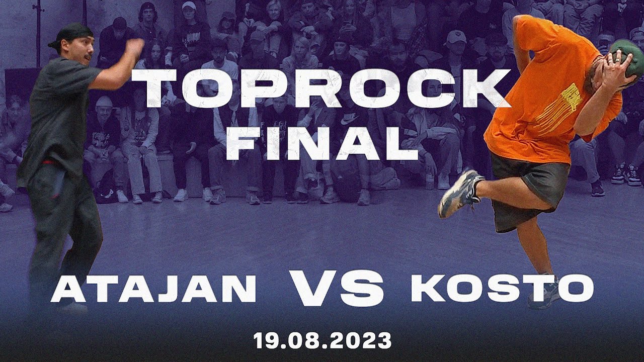 ATAJAN vs KOSTO || Toprock Final || V1 Battle 19.08.2023