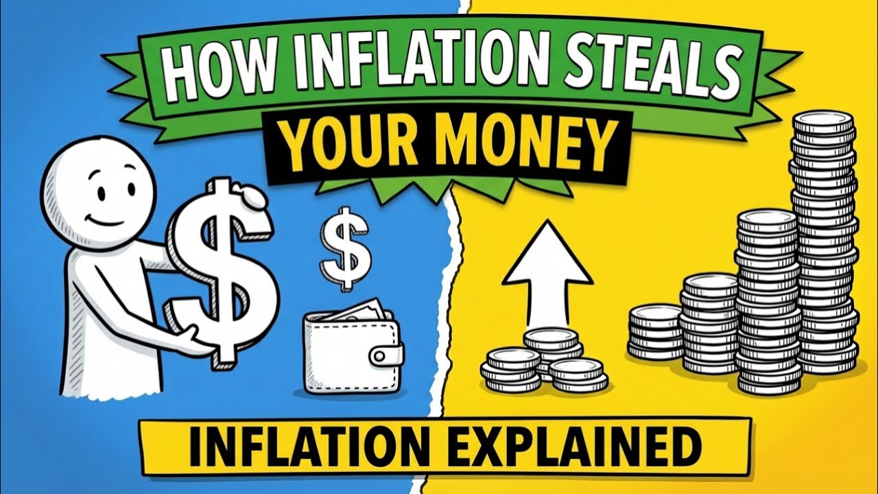 Inflation Economics: How Inflation STEALS Your Money Without You Noticing!