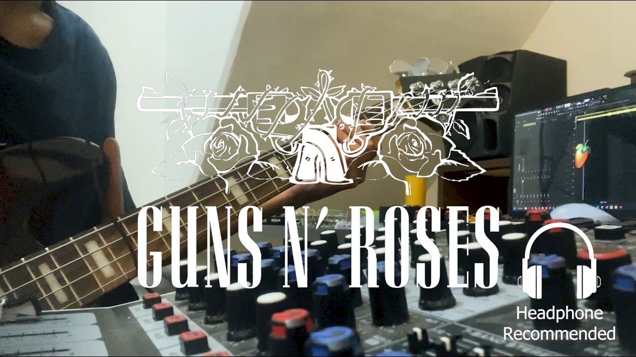GNR - SWEET CHILD OF MIND ( BASS COVER)  FJR