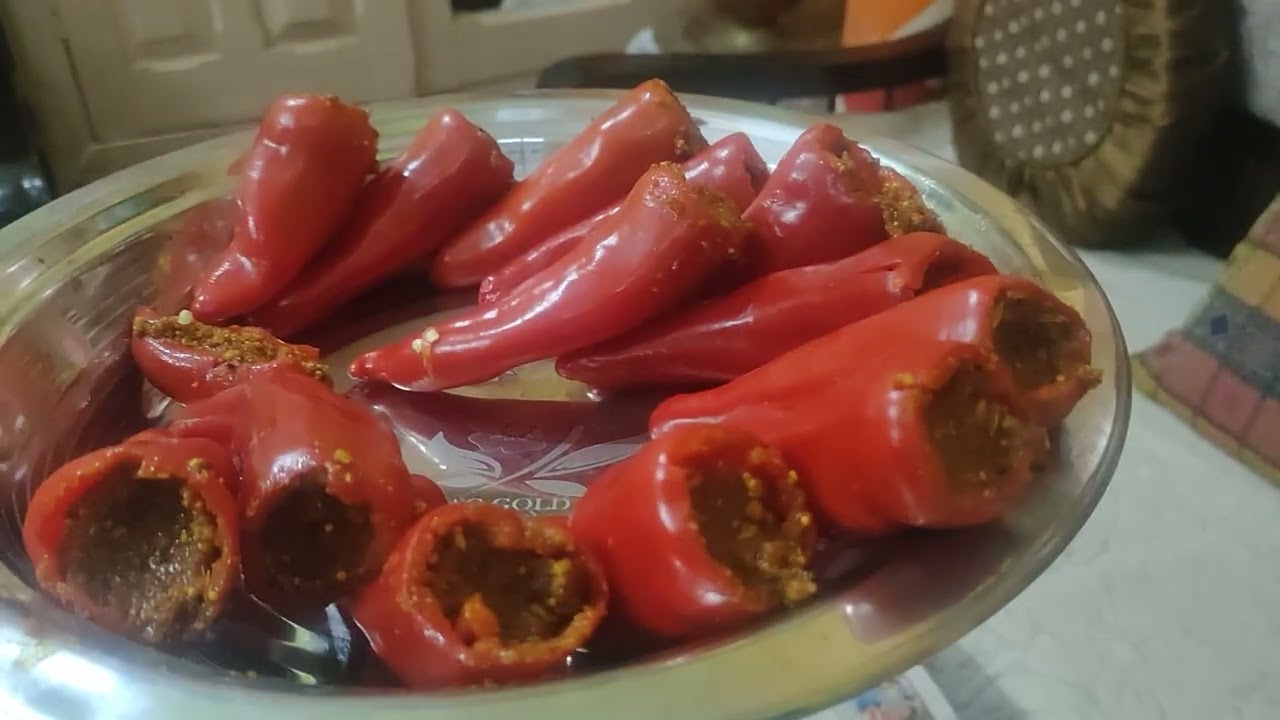 Lajawab Lal mirch ka bharwa Achar 