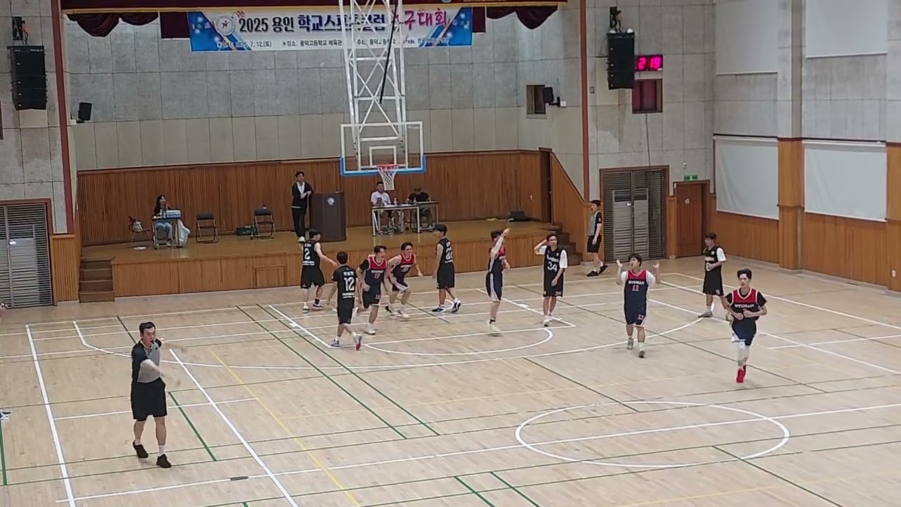 [2025.07.12] 용인 학교 스포츠 클럽 (현암고 vs 풍덕고) 전반
