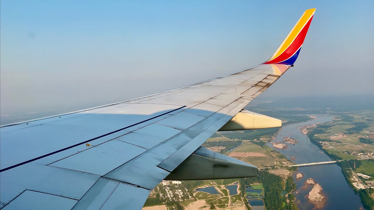 [4K] – Beautiful Tulsa Landing – Southwest Airlines – Boeing 737-700 – TUL – N728SW – SCS Ep. 870
