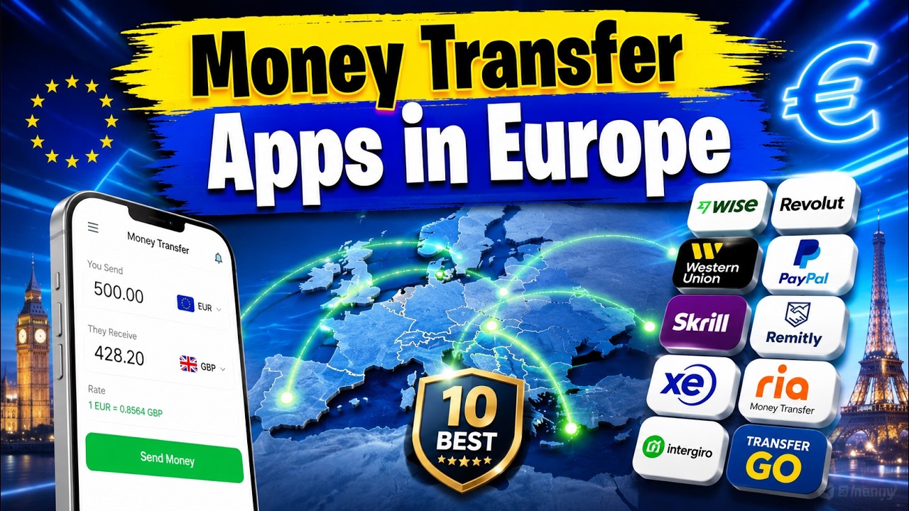 10 Best Money Transfer Apps in Europe | Top Money Transfer Services for Quick & Easy Transactions