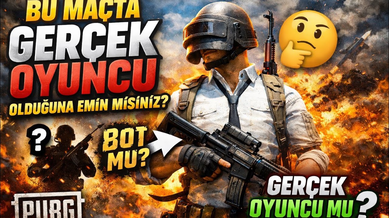 Bu Maçta Gerçek Oyuncu Olduğuna Emin Misiniz? 🤔 