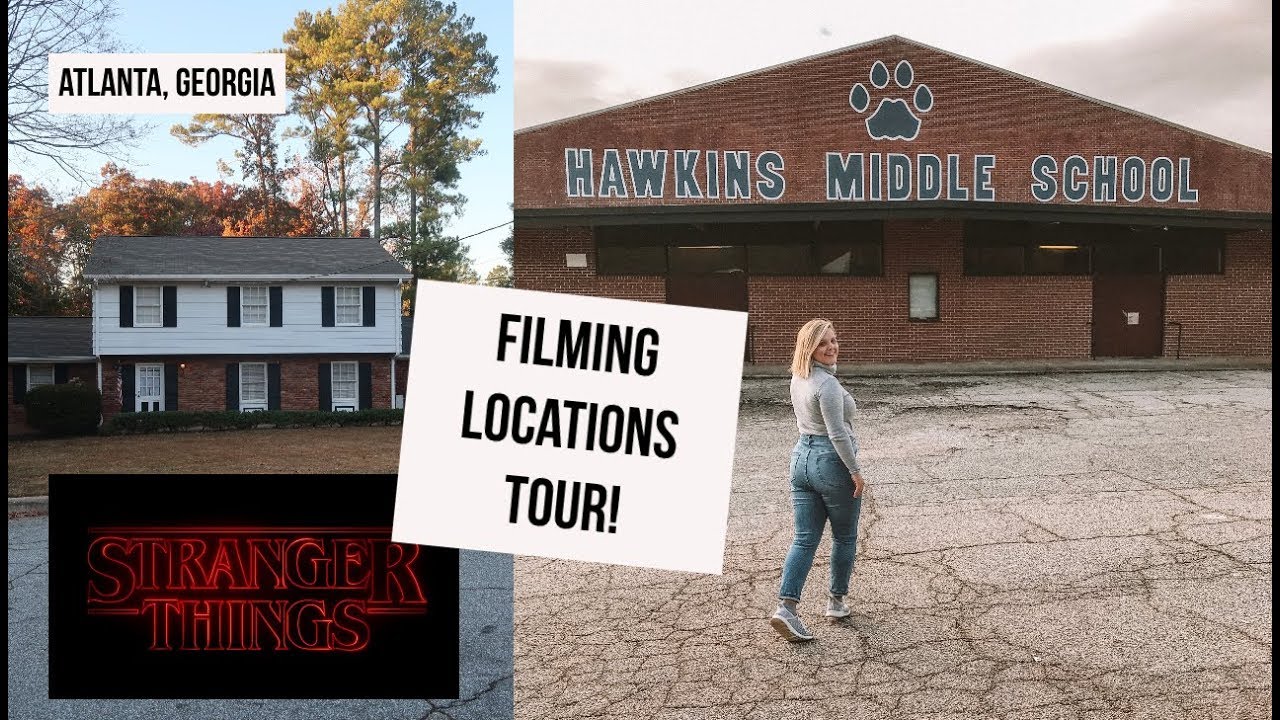 STRANGER THINGS FILM LOCATION TOUR: Atlanta, Georgia