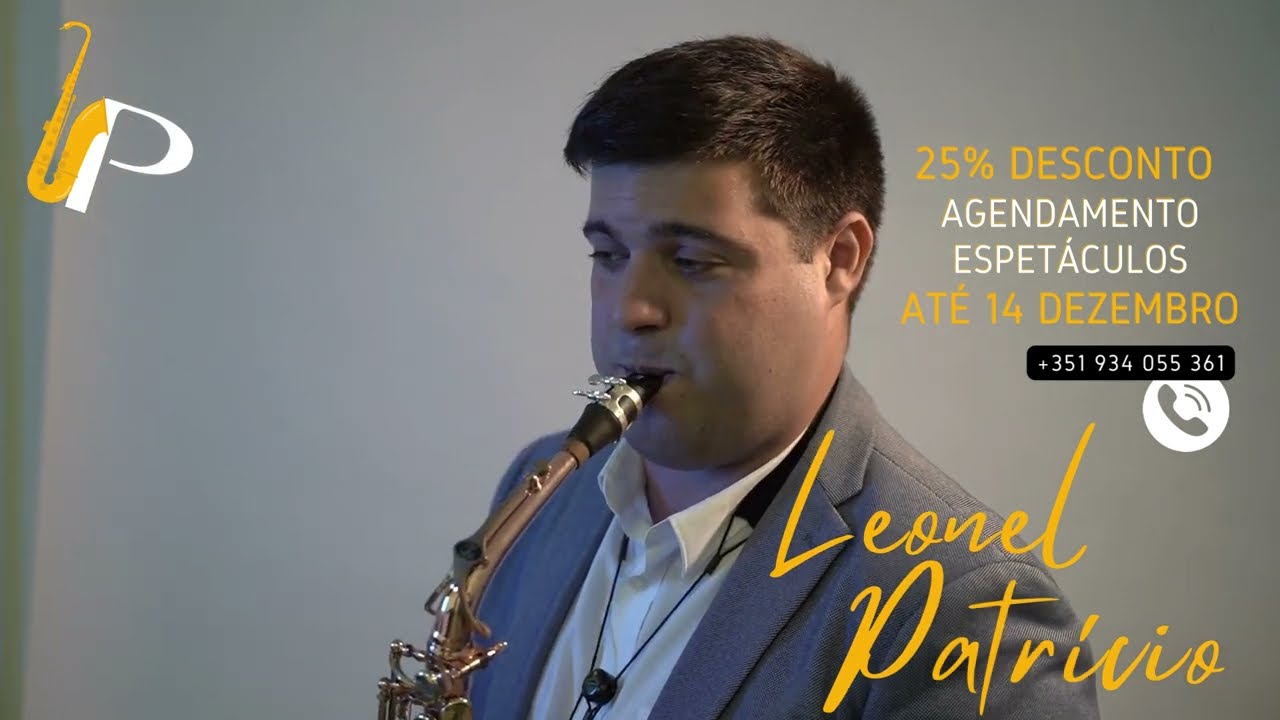 O melhor saxofonista portugu&ecirc;s | Best saxophone player Portugal