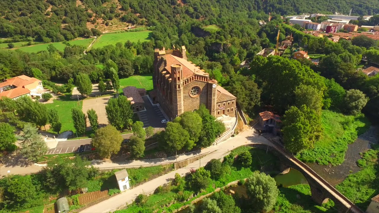 Sant Joan Les Fonts des de l'aire