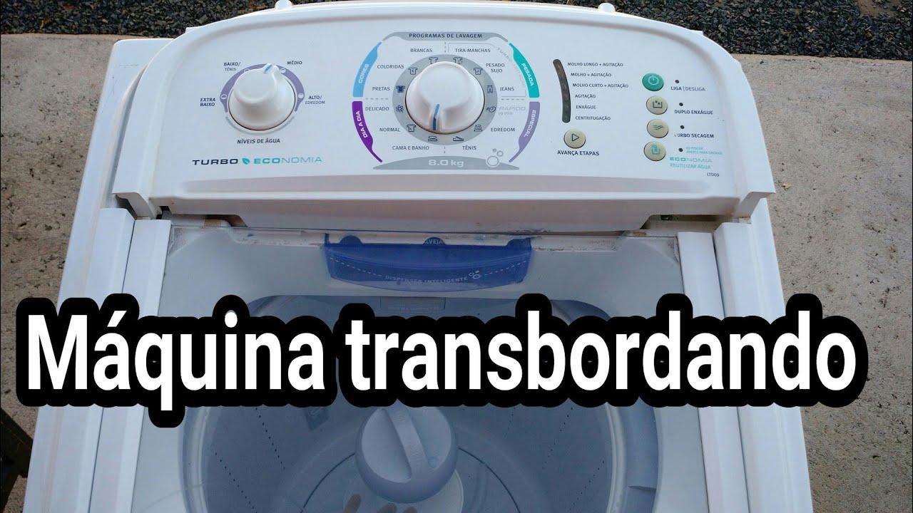 🔴Lavadora Electrolux transbordando