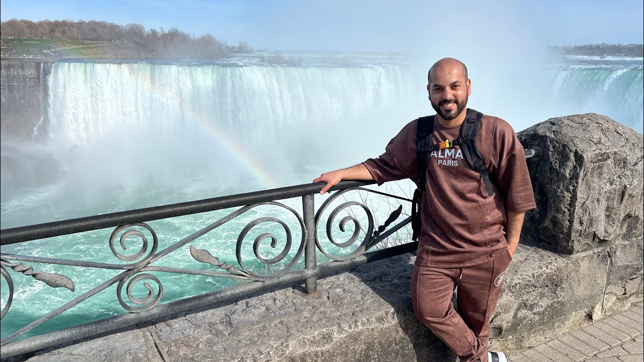 شلالات نياجرا في أمريكا Niagara Falls in 🇺🇸
